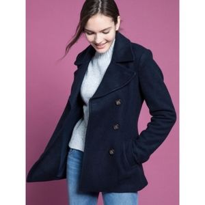NWT Old Navy Double Breasted Navy Blue Peacoat, XXL